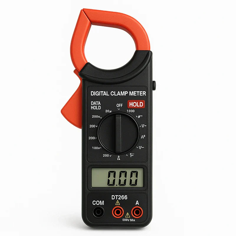 VoltMax™ DT266 DC AC Current Voltage Clamp Meter Digital Multimeter