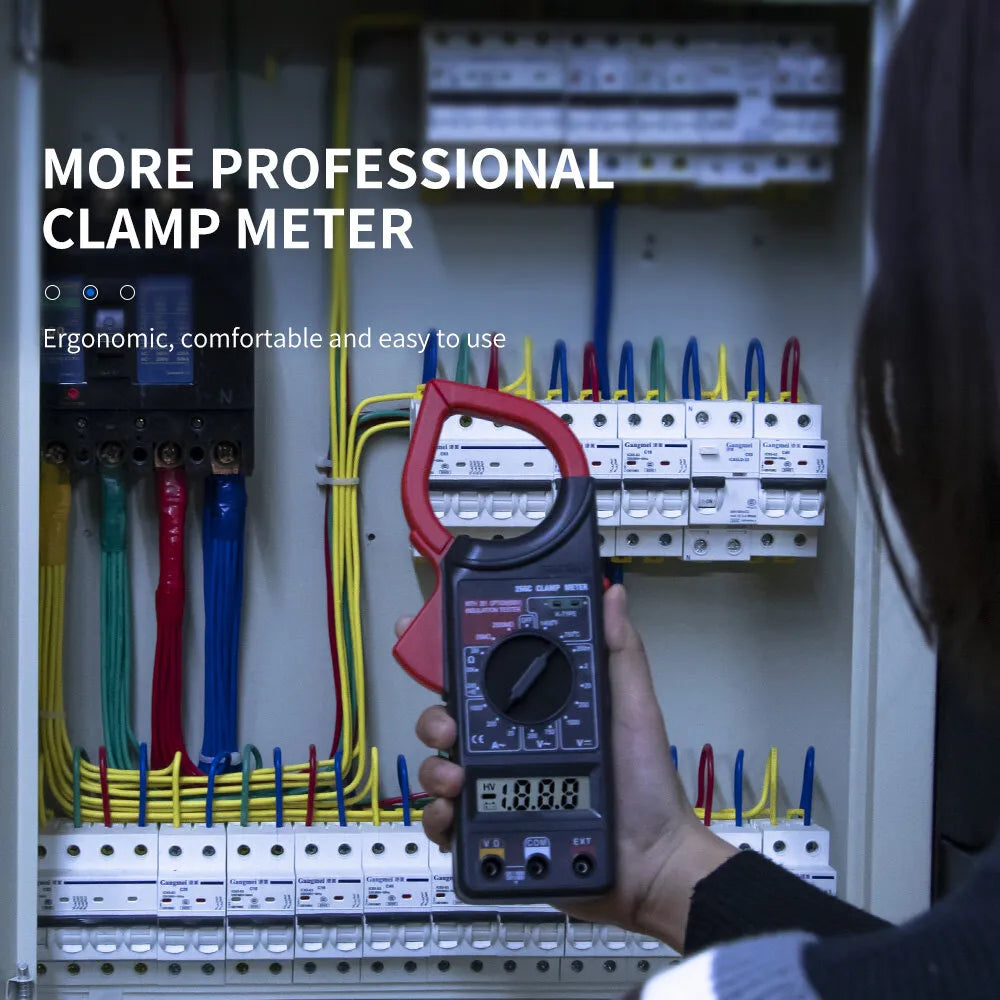 VoltMax™ DT266 DC AC Current Voltage Clamp Meter Digital Multimeter