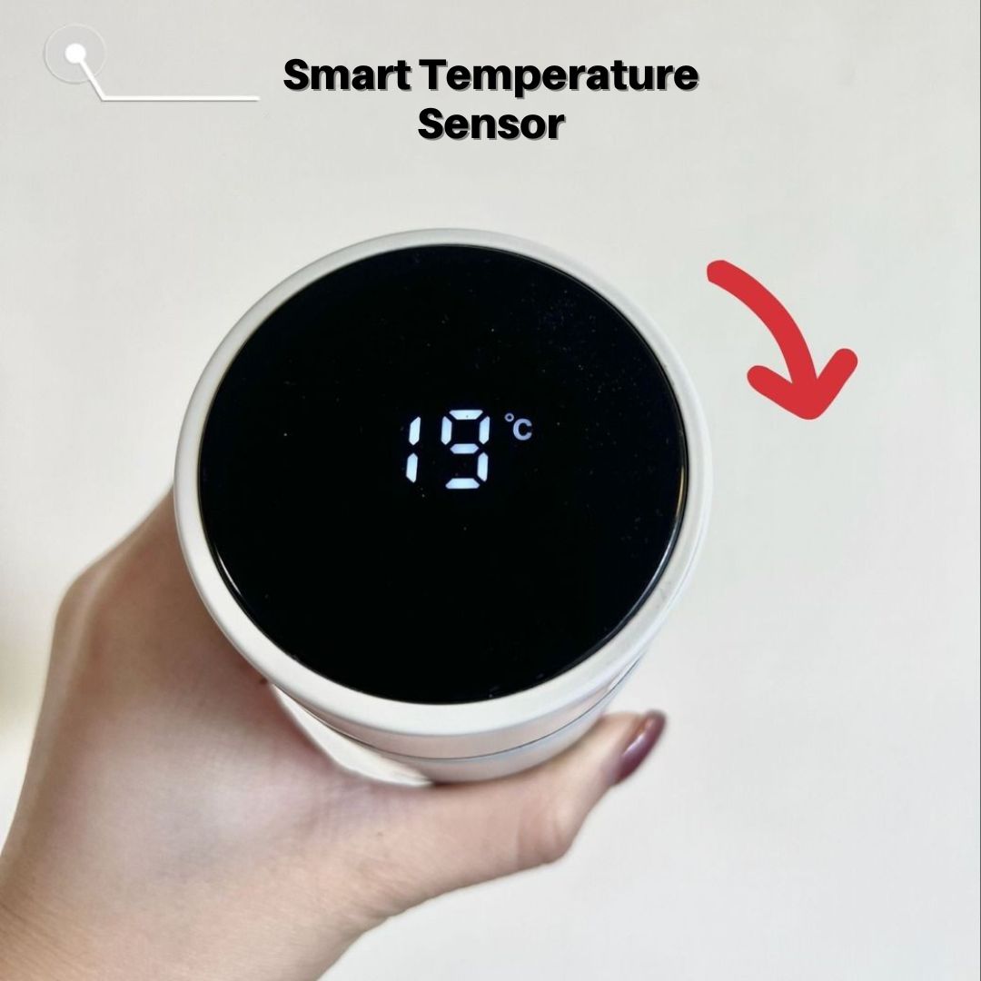 ThermoFusion 2.0: Smart LED Thermos